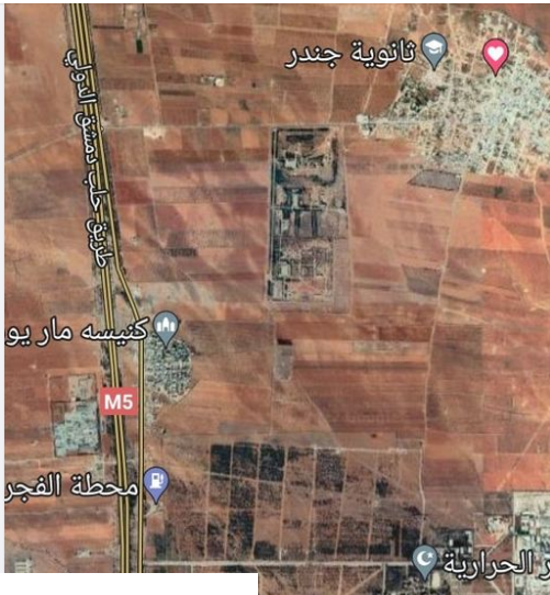 كازية كبيرة للبيع طريق حمص دمشق
