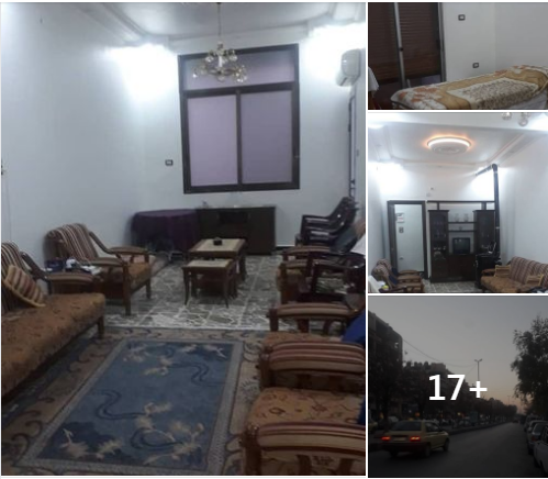 للبيع شقة سكنية اكساء جيد في حلب شارع النيل